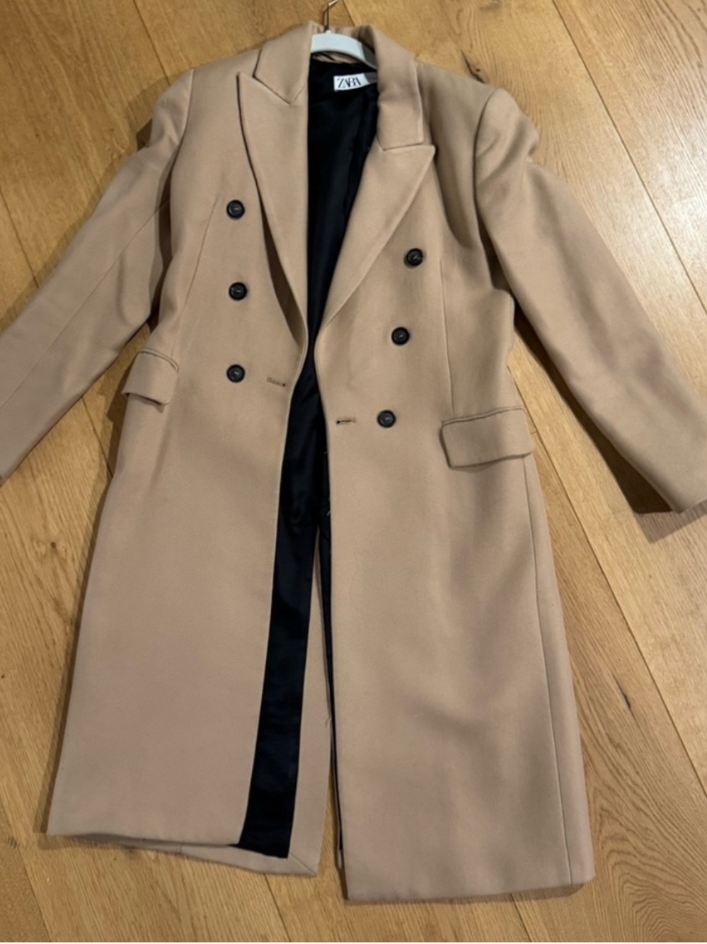 Zara Camel Coat, Small great condition - Picture 2 of 8